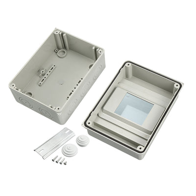 Harfington 155x110x90mm 5 Ways Indoor Waterproof Flush Mounted Distributing Box Electrical Switch Box