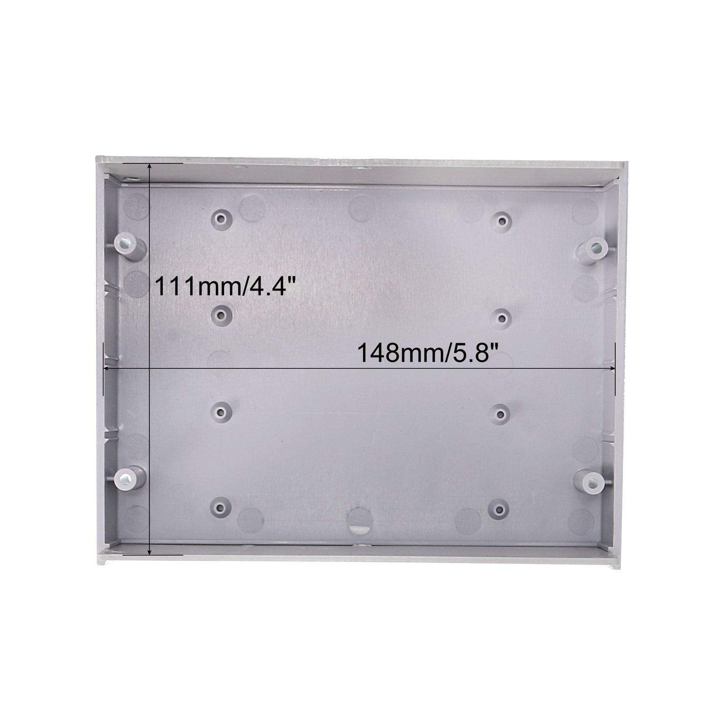 Harfington 155 x 120 x 41mm Electronic Plastic DIY Junction Box Enclosure Case Gray