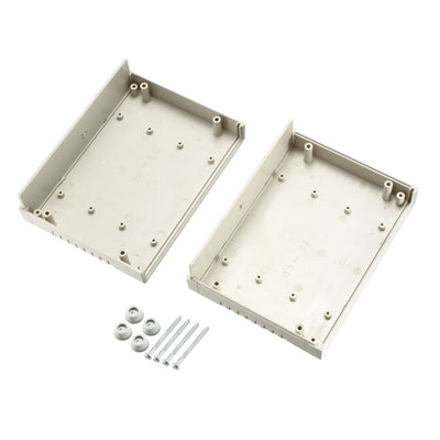 Harfington 150 x 113 x 43mm Electronic Plastic DIY Junction Box Enclosure Case grey white