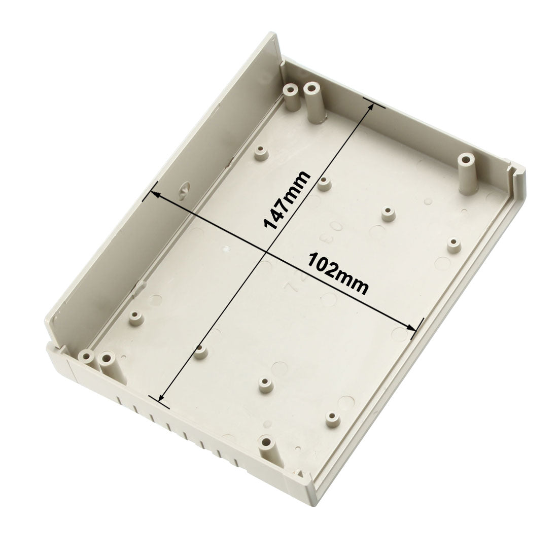 Harfington 150 x 113 x 43mm Electronic Plastic DIY Junction Box Enclosure Case grey white