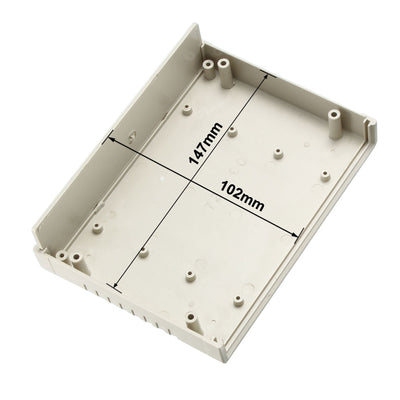 Harfington 150 x 113 x 43mm Electronic Plastic DIY Junction Box Enclosure Case grey white