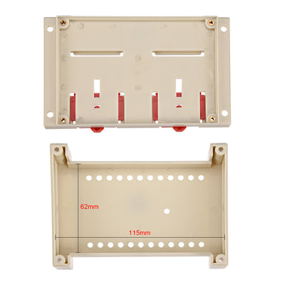 Harfington 145mm x 90mm x 40mm Plastic Electrical Terminal Junction Project Box Connector