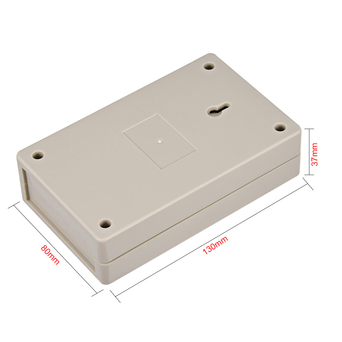 Harfington 130 x 80 x 37mm/5.12 x 3.15 x 1.46inch Electronic Plastic DIY Junction Box Enclosure Case
