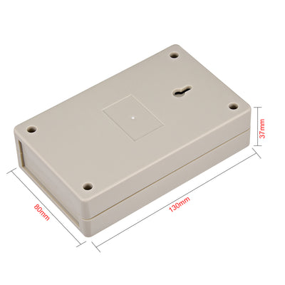 Harfington 130 x 80 x 37mm/5.12 x 3.15 x 1.46inch Electronic Plastic DIY Junction Box Enclosure Case
