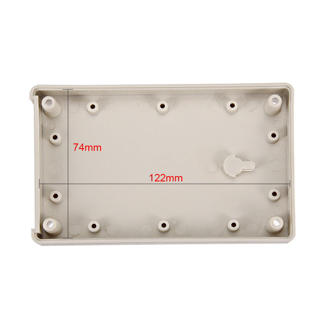 Harfington 130 x 80 x 37mm/5.12 x 3.15 x 1.46inch Electronic Plastic DIY Junction Box Enclosure Case