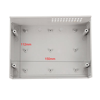 Harfington 160x120x68mm Power Switch Plastic Enclose Case Junction Project Box Grey