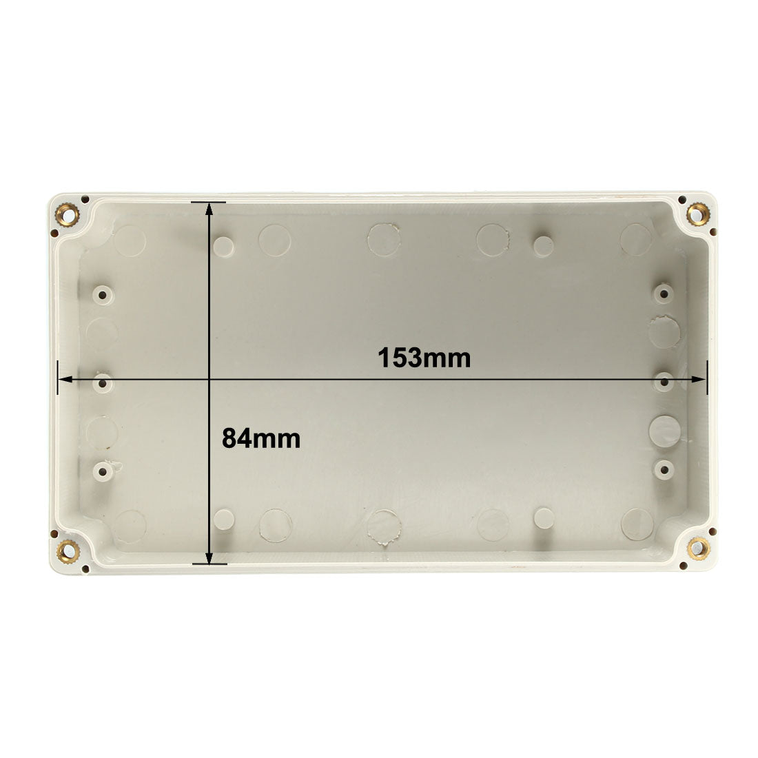 Harfington 158*90*60mm Electronic Waterproof IP65 Sealed ABS Plastic DIY Junction Box Enclosure Case Clear