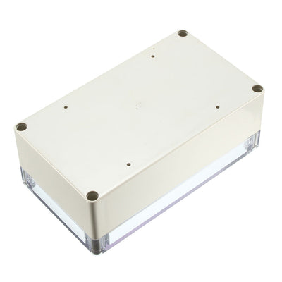 Harfington 158*90*60mm Electronic Waterproof IP65 Sealed ABS Plastic DIY Junction Box Enclosure Case Clear
