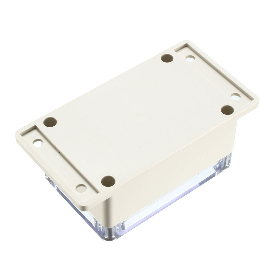Harfington 132*68.5*50mm Electronic Waterproof IP65 Sealed ABS Plastic DIY Junction Box Enclosure Case Clear