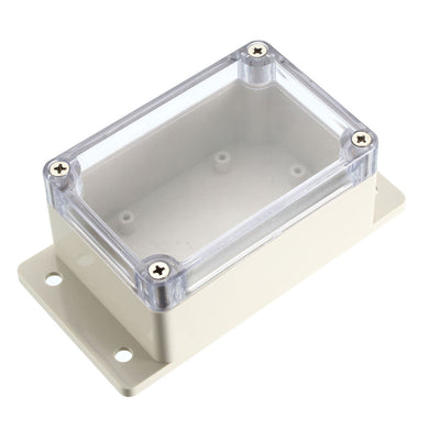 Harfington 132*68.5*50mm Electronic Waterproof IP65 Sealed ABS Plastic DIY Junction Box Enclosure Case Clear