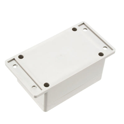 Harfington 132*68*50mm Electronic Waterproof IP65 Sealed ABS Plastic DIY Junction Box Enclosure Case Gray