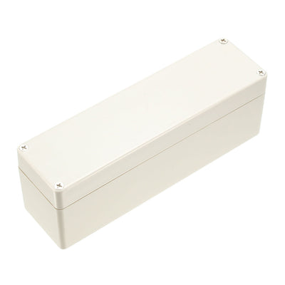 Harfington 160*45*55 Electronic Waterproof IP65 Sealed ABS Plastic DIY Junction Box Enclosure Case Gray