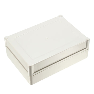 Harfington 180*123*63mm Electronic Waterproof IP65 Sealed ABS Plastic DIY Junction Box Enclosure Case Gray