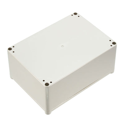 Harfington 180*130*84mm Electronic Waterproof IP65 Sealed ABS Plastic DIY Junction Box Enclosure Case Gray