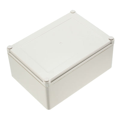 Harfington 180*130*84mm Electronic Waterproof IP65 Sealed ABS Plastic DIY Junction Box Enclosure Case Gray