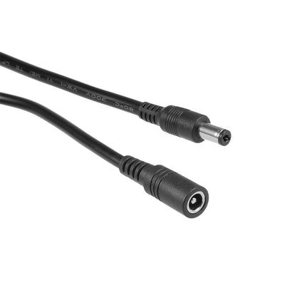 Harfington 12V DC Power Cable Female to Male Connectors 1M for CCTV Security Camera 2.1mmx5.5mm Ultra Thick