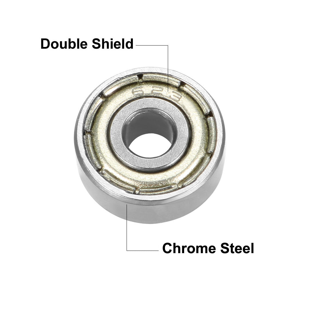 Harfington Deep Groove Ball Bearings Z2 Double Shield Chrome Steel