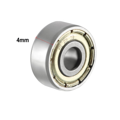 Harfington Deep Groove Ball Bearings Z2 Double Shield Chrome Steel