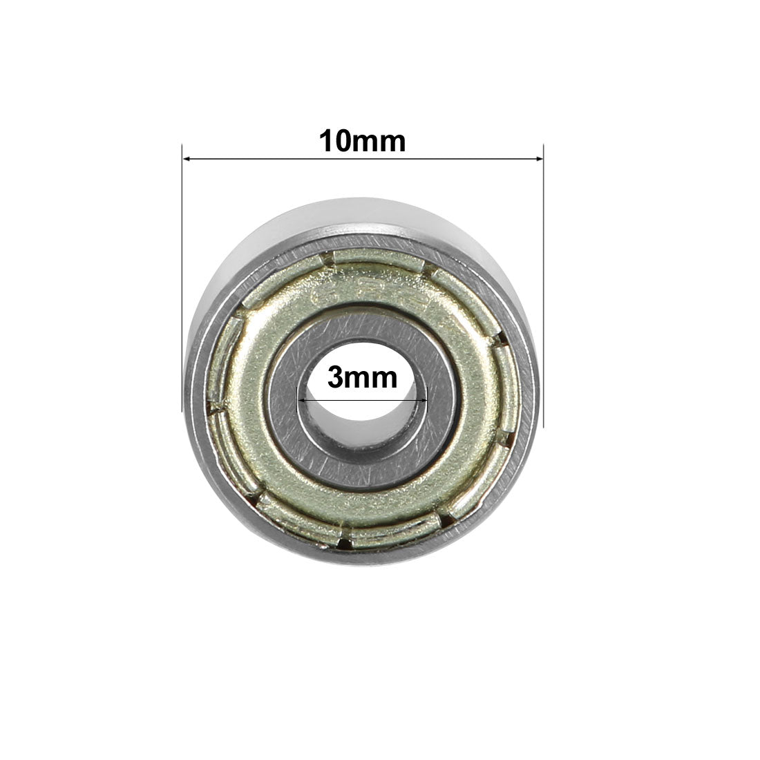 Harfington Deep Groove Ball Bearings Z2 Double Shield Chrome Steel