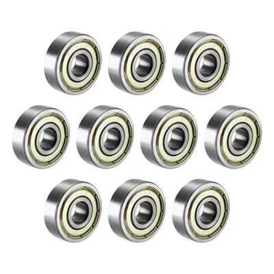 uxcell Uxcell Deep Groove Ball Bearings Metric Double Shield Chrome Steel Roller P0 Z2