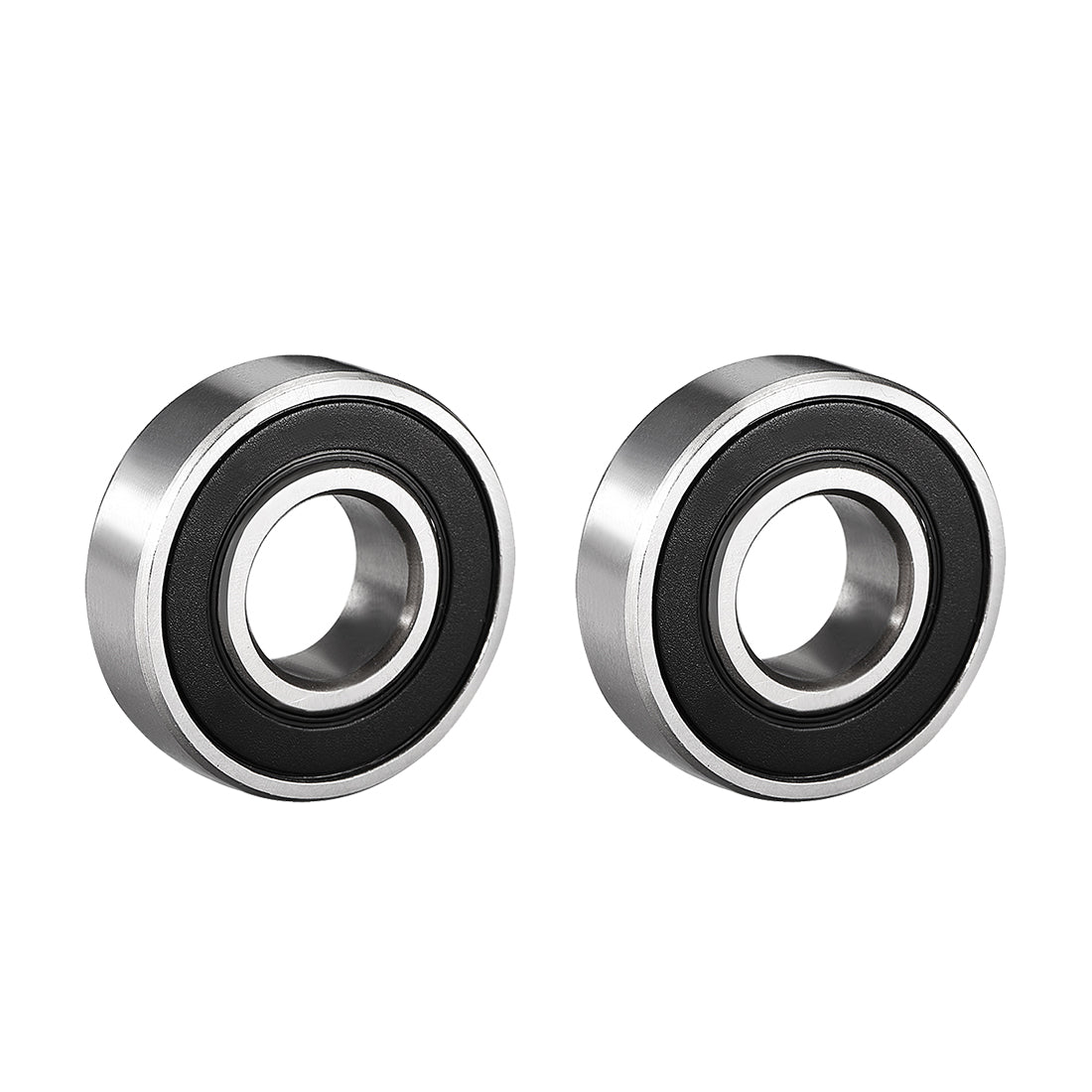 uxcell Uxcell Deep Groove Ball Bearings Metric Double Sealed High Carbon Steel Z1 Bearing