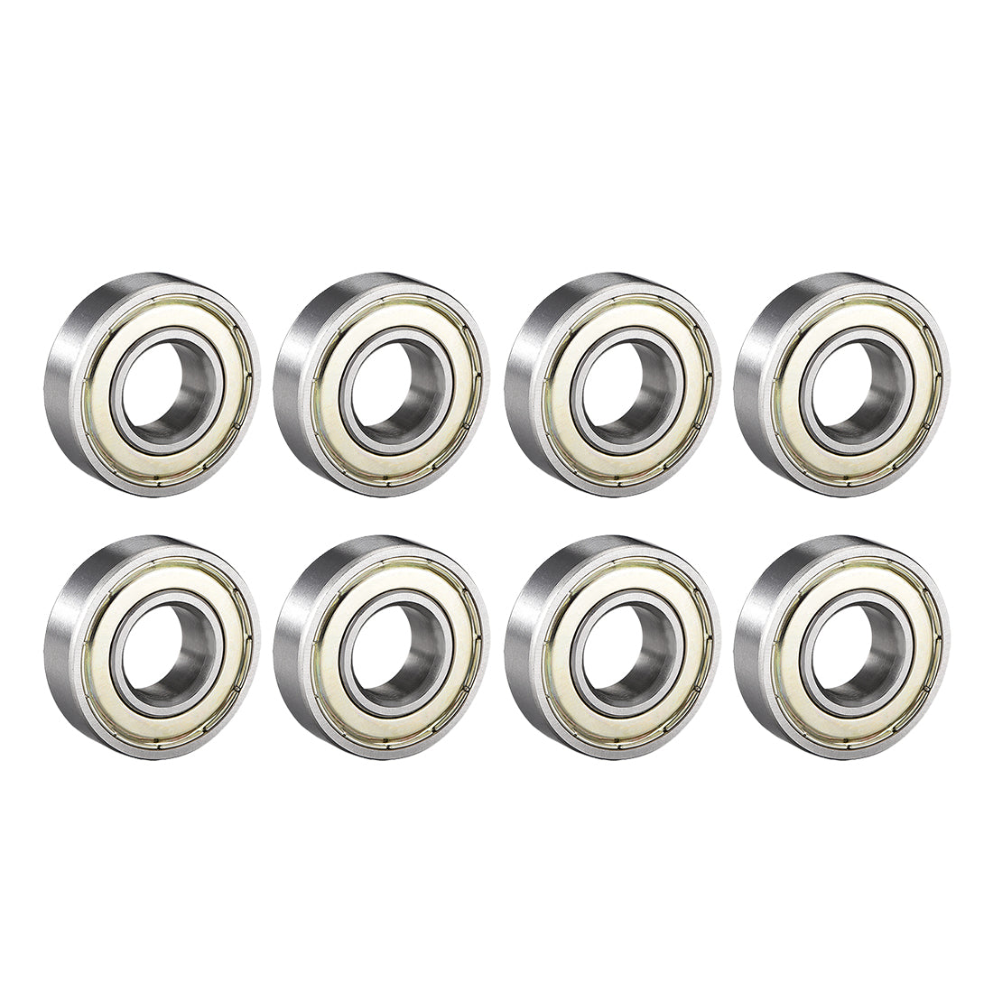 Harfington Deep Groove Ball Bearings Metric Shielded High Carbon Steel Z1