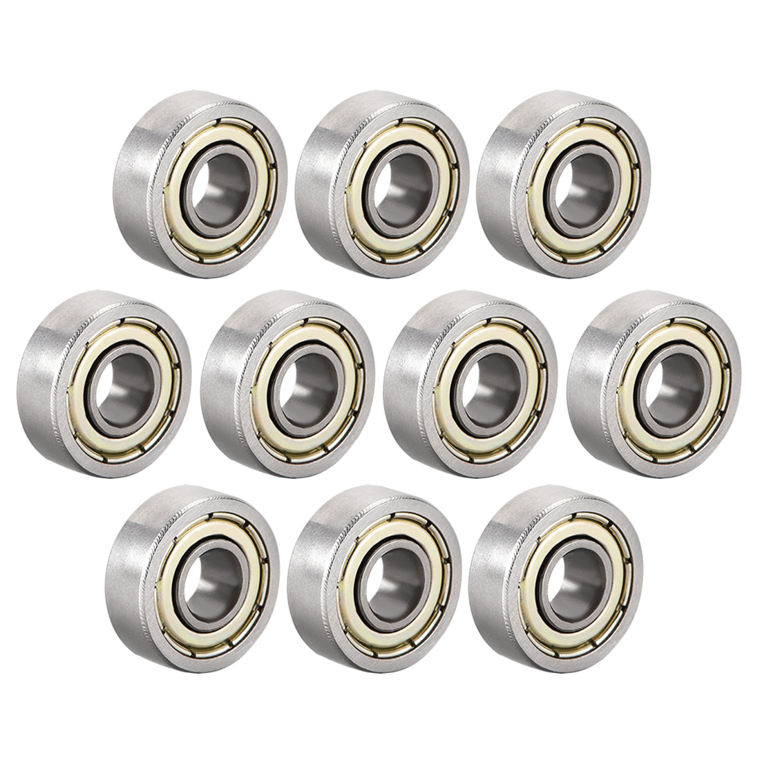 Harfington Deep Groove Ball Bearings Metric Double Shielded High Carbon Steel Z1