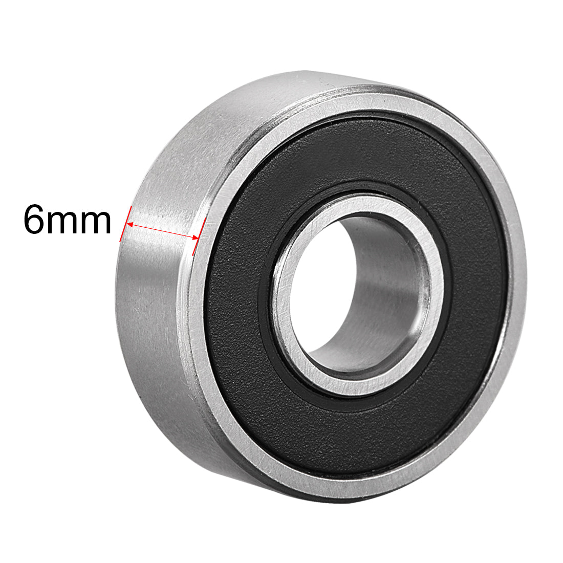 uxcell Uxcell Deep Groove Ball Bearings Metric Double Seal High Carbon Steel Z1 Level