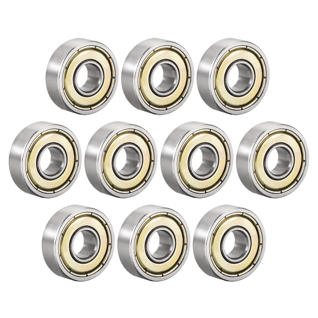 Harfington Deep Groove Ball Bearings Metric Double Shielded High Carbon Steel Z1
