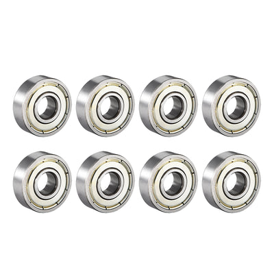 Harfington Deep Groove Ball Bearings Metric Shielded High Carbon Steel Z1