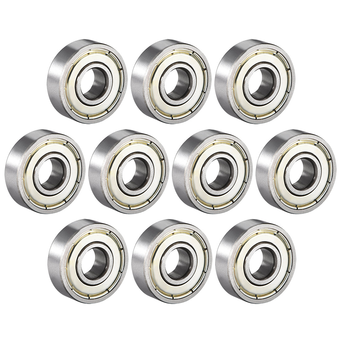 Harfington Deep Groove Ball Bearings Metric Double Shielded High Carbon Steel Z1
