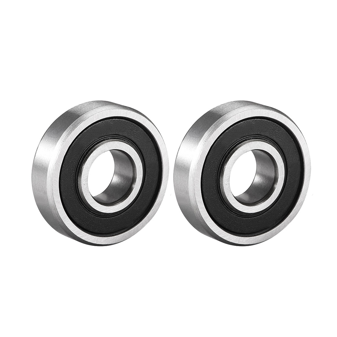 uxcell Uxcell Deep Groove Ball Bearings Metric Double Sealed High Carbon Steel Z1 Bearing