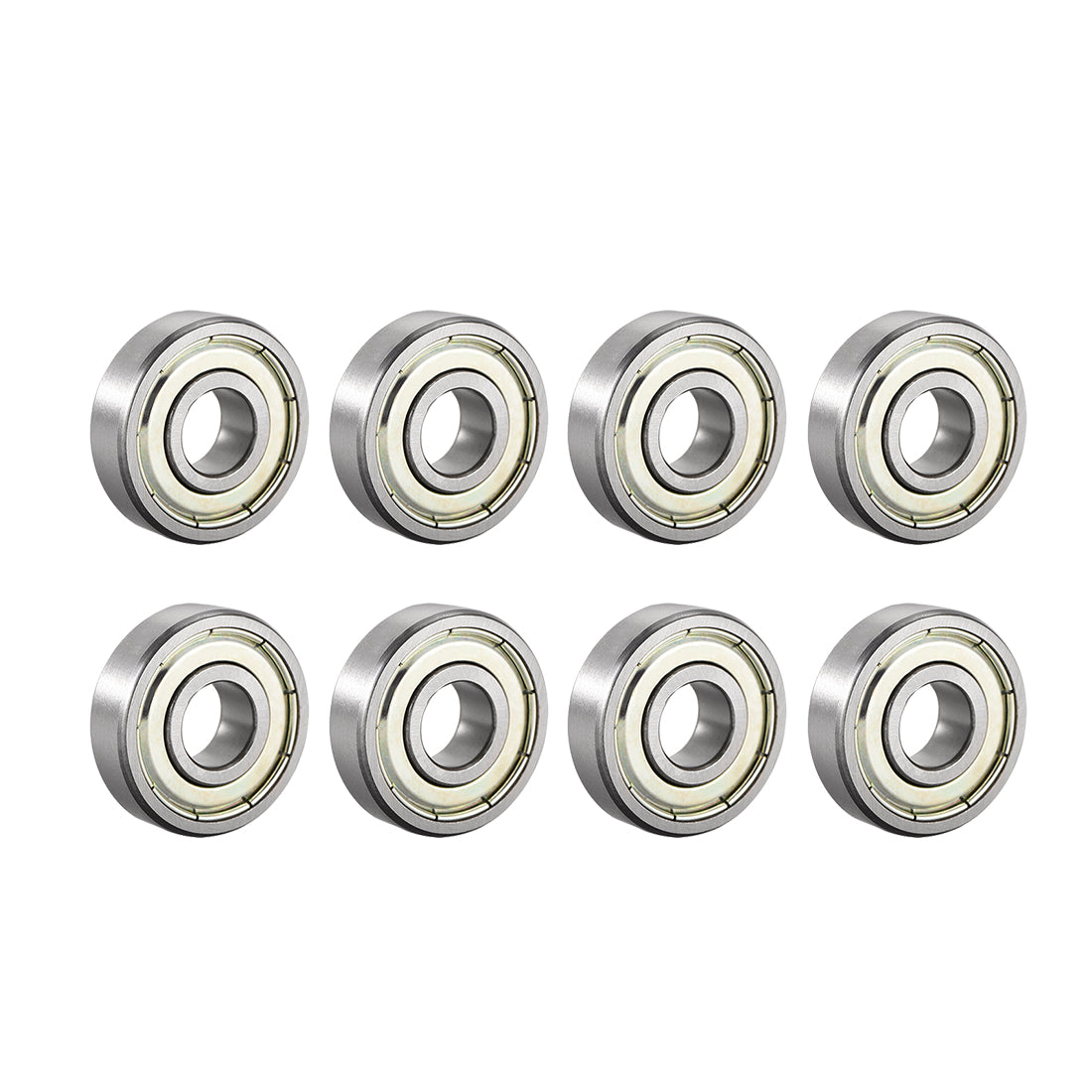 Harfington Deep Groove Ball Bearings Metric Shielded High Carbon Steel Z1