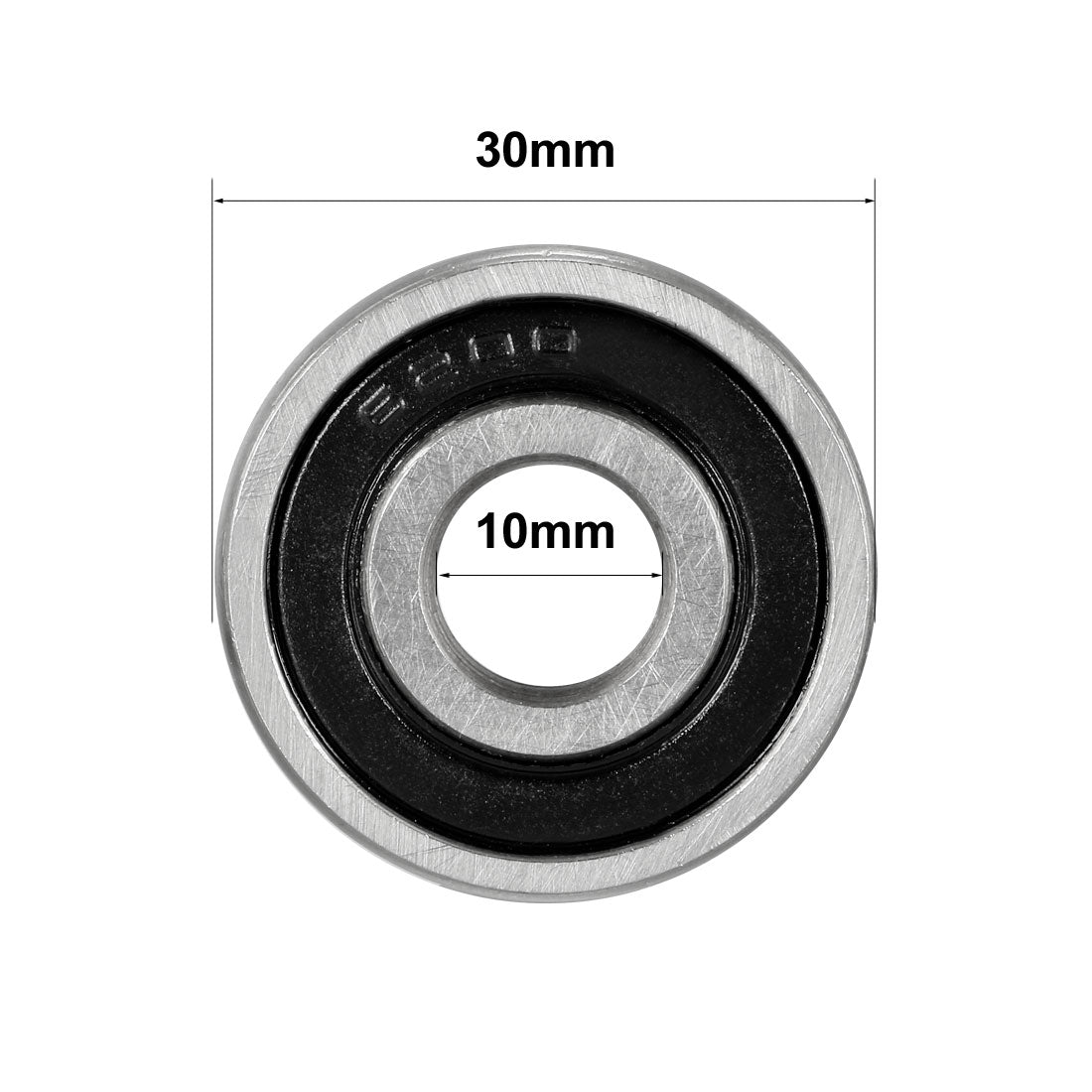 uxcell Uxcell Deep Groove Ball Bearings Metric Double Sealed High Carbon Steel Z1 Bearing