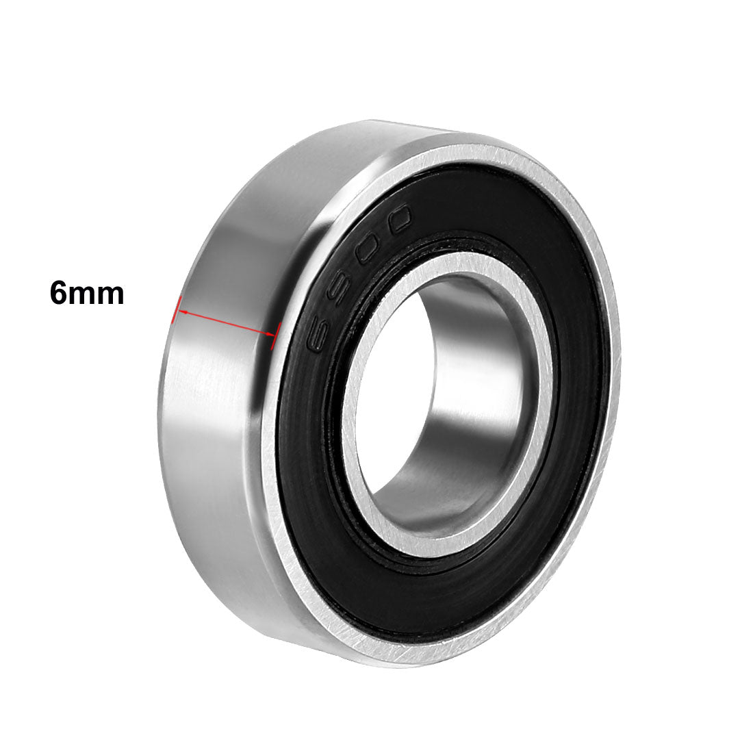 uxcell Uxcell Deep Groove Ball Bearings Metric Double Sealed High Carbon Steel Z1