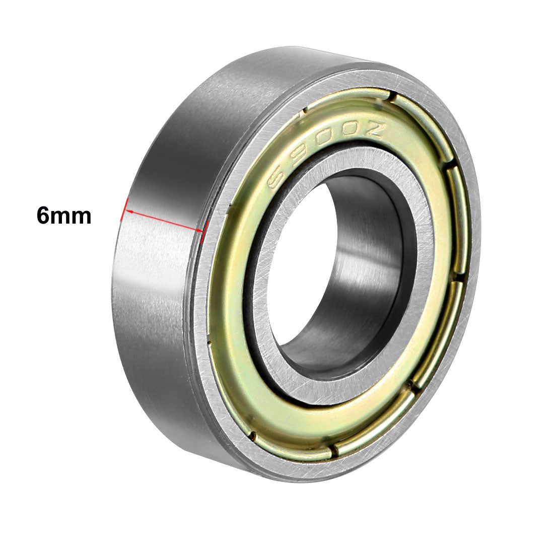 Harfington Deep Groove Ball Bearings Metric Double Shield High Carbon Steel Z1