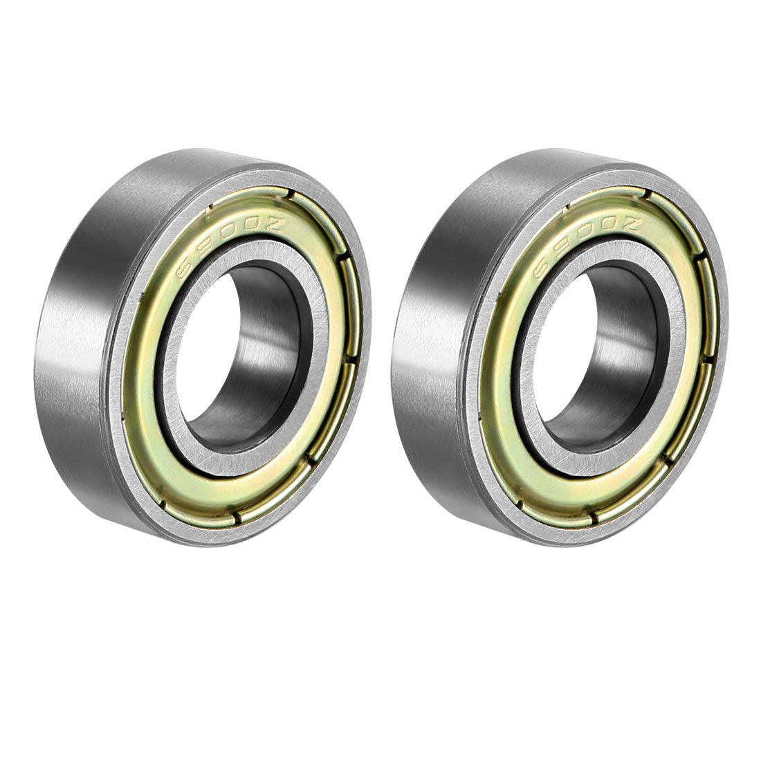 Harfington Deep Groove Ball Bearings Metric Double Shield High Carbon Steel Z1