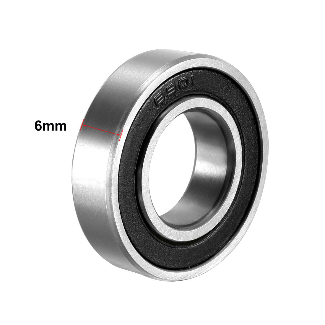 uxcell Uxcell Deep Groove Ball Bearings Metric Double Seal High Carbon Steel Z1