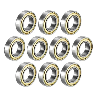Harfington Deep Groove Ball Bearings Metric Double Shielded High Carbon Steel Z1