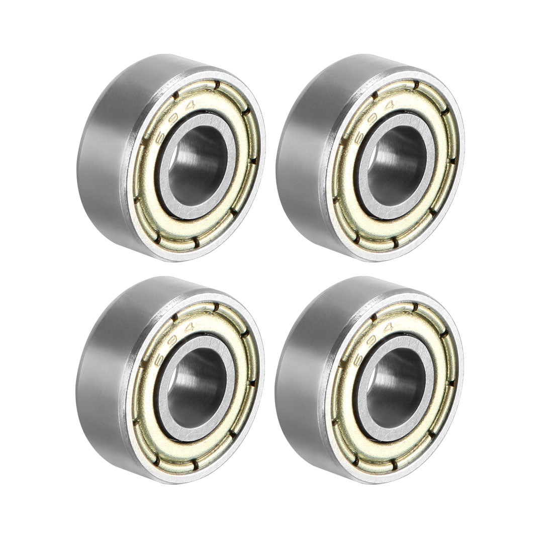 Harfington Deep Groove Ball Bearings Metric Double Shield High Carbon Steel Z1 Level