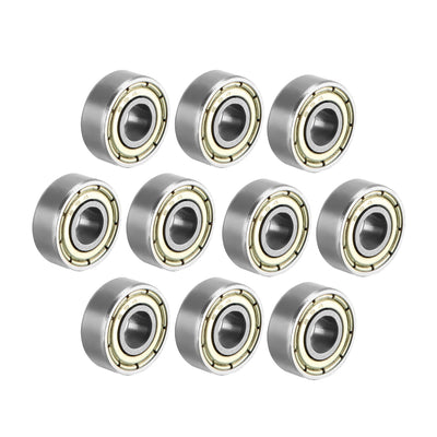 Harfington Deep Groove Ball Bearings Metric Double Shielded High Carbon Steel Z1