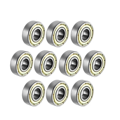 Harfington Deep Groove Ball Bearings Metric Double Shielded High Carbon Steel Z1