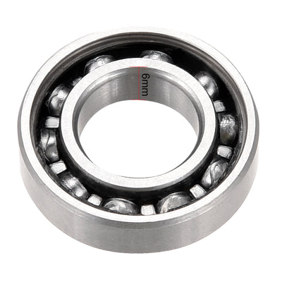 Harfington Deep Groove Ball Bearings Metric Single Shielded Chrome Steel ABEC1 Z2