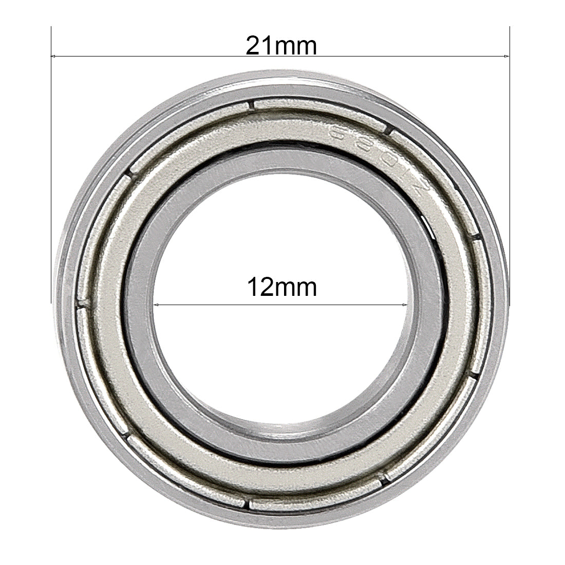 Harfington Deep Groove Ball Bearings Thin Section Single Shielded Chrome Steel