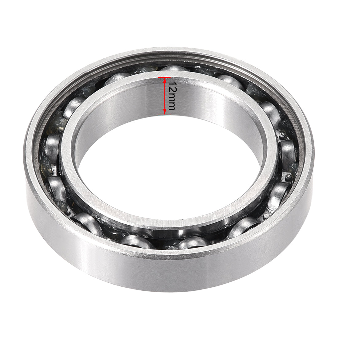 Harfington Deep Groove Ball Bearing 6908Z Single Shield, 40mm x 62mm x 12mm Chrome Steel Bearings