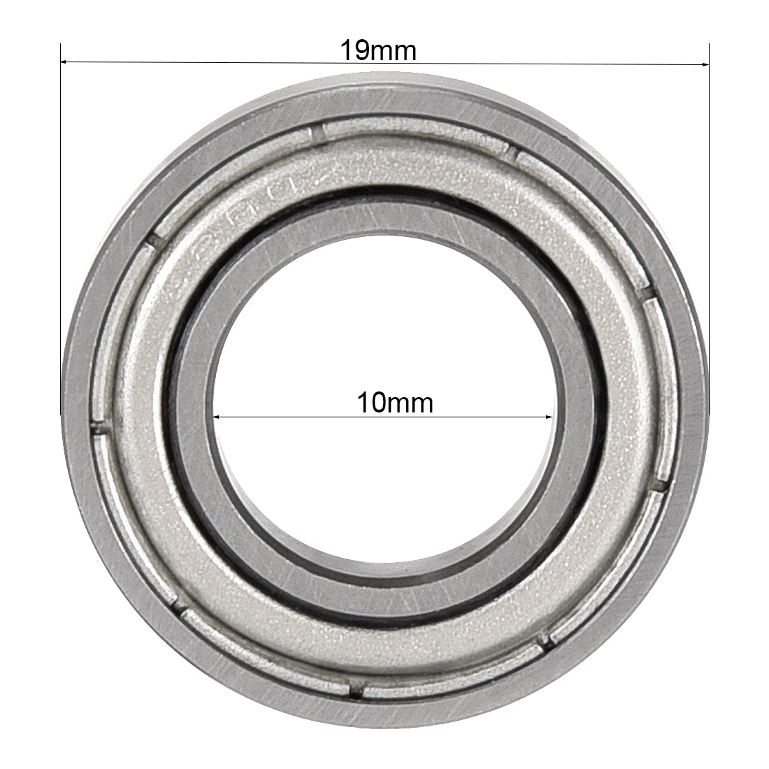 Harfington Deep Groove Ball Bearing Thin Section Single Shielded Chrome Steel