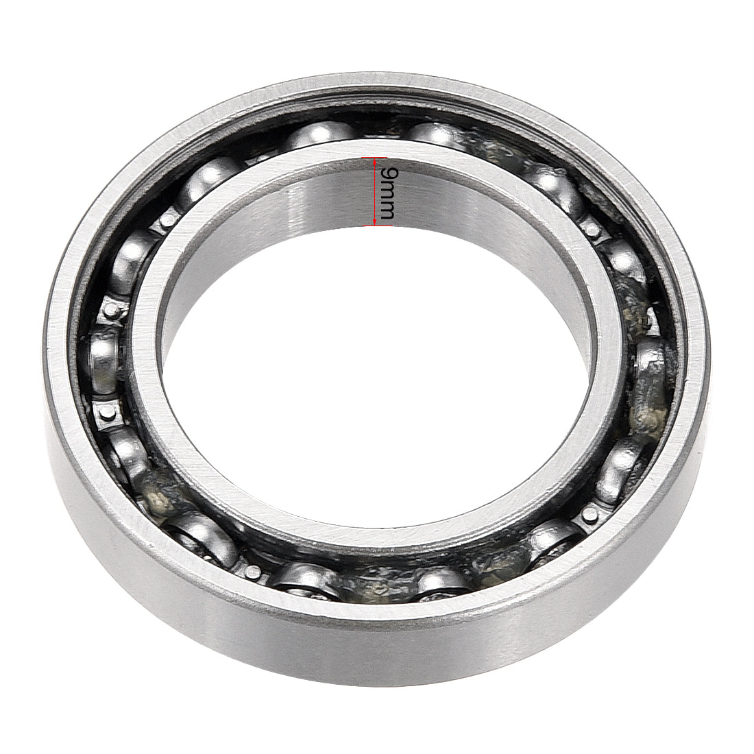 Harfington Deep Groove Ball Bearings Metric Single Shielded Chrome Steel P0 Z2