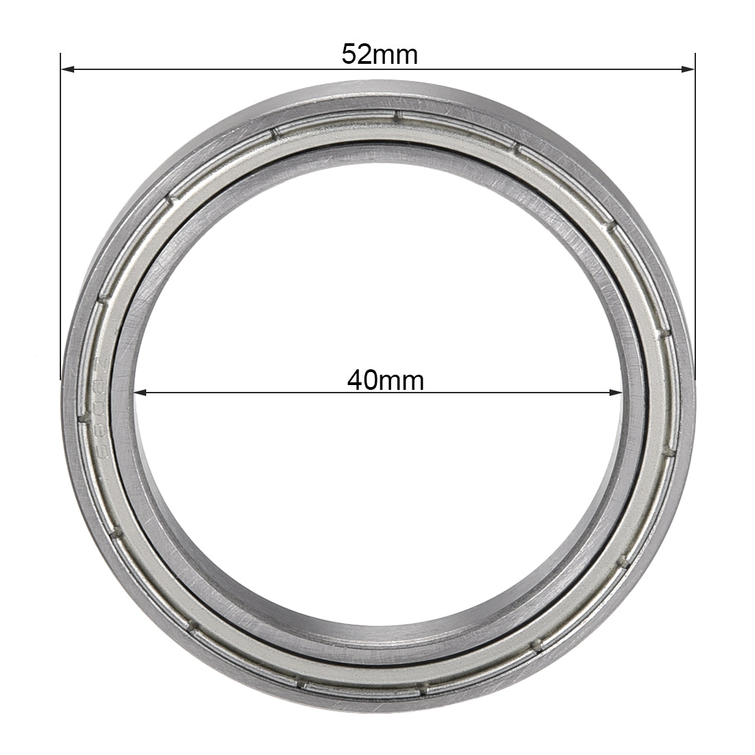 Harfington Deep Groove Ball Bearings Thin Section Single Shielded Chrome Steel