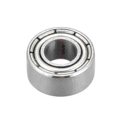 Harfington Uxcell Deep Groove Ball Bearings Metric Double Shielded Chrome Steel Roller Z2