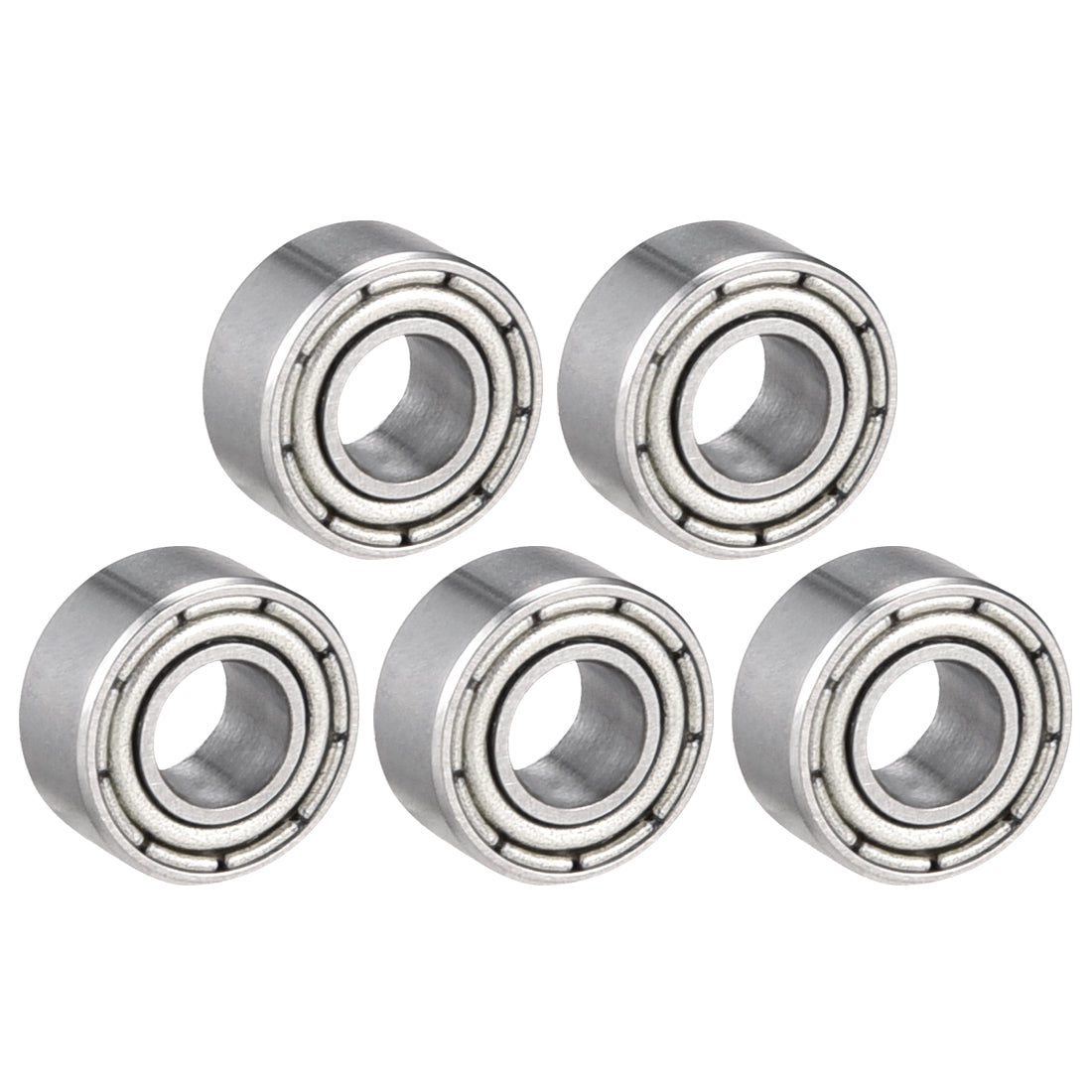 uxcell Uxcell Deep Groove Ball Bearings Metric Double Shielded Chrome Steel Roller Z2